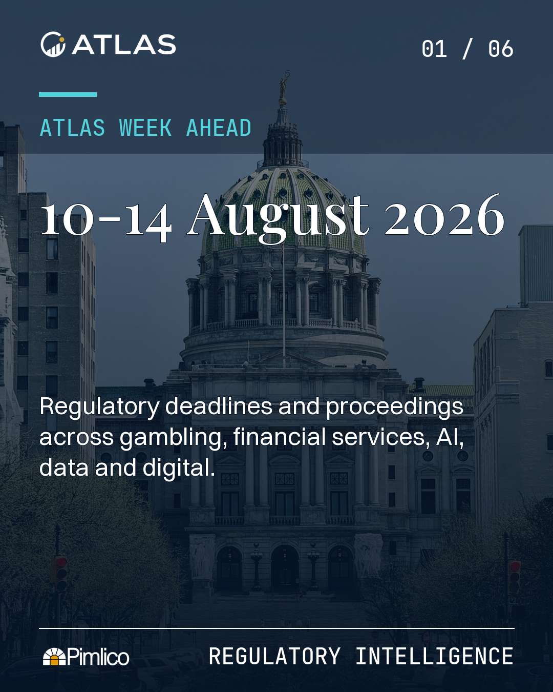 Regulatory week ahead: 10-14 August 2026